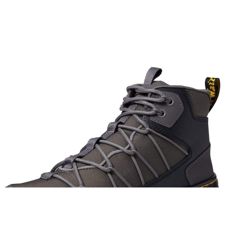 Dr. Martens Unisex Buwick 6 Tie Boot Fashion, Gunmetal Extra  display picture 2