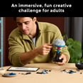thumbnail image 5 of LEGO Star Wars Jango Fett Helmet - DIY Model Kit For Adults 18+ - Collectible Building Set - Room Decor Idea For Attack of the Clones Fans - Unique Gift Idea for Men and Women - 75408, 5 of 10