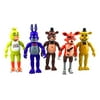 Jkerther 5pcs/Set Five Nights at Freddys Action Figures Toys Collection Kids Xmas Gift