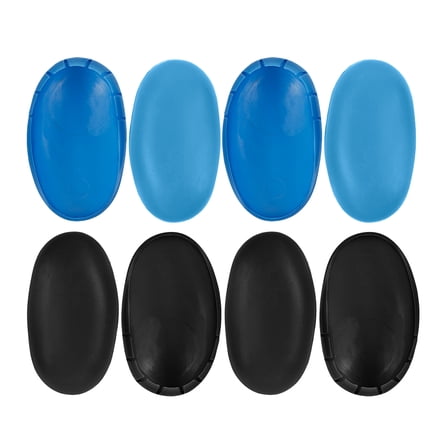 LEORX 4Pairs Silicone Ear Protectors for Hair Dye Simple and Fashionable Design 8.00X7.50X2.00In