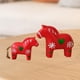 thumbnail image 5 of 2 figuras de resina de caballo, esculturas de animales, regalo para hogar, adornos de mesa minimalistas para Halloween, armario de sala de estar., 5 of 7