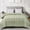 Sage, variant on Blue Ridge Home Fashions Down Alternative All Season Comforter - Hypoallergenic Polyester Fill Twin