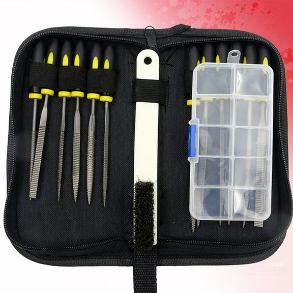 WHAMVOX  15 PCS/Set Woodworking File Hardwood Carving Tools