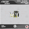 thumbnail image 2 of Kalair GFX Graphics Kit for Kayo K6-R250 (2021+) Fresh Series, 2 of 5