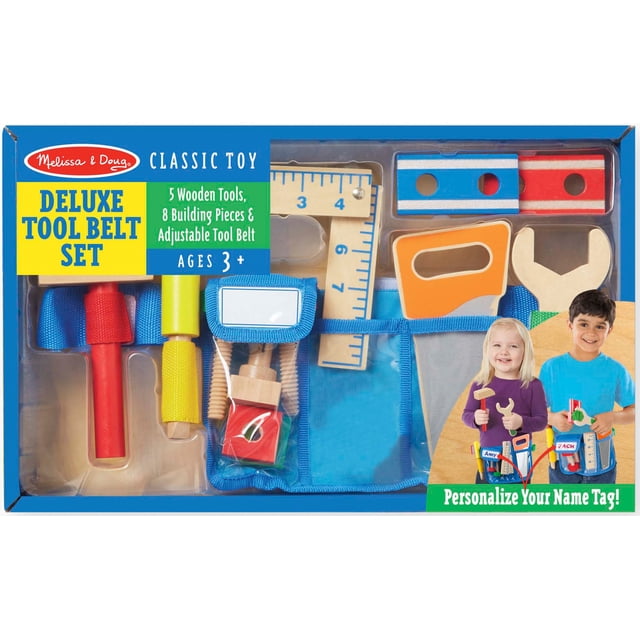 Juego de cinturones de herramientas Melissa & Doug Deluxe MD5174