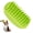 Green, variant on 2 Pack Dog Grooming Bath Brush, Premium Soft Silicone Pet Brushes with Handle, Shampoo Soothing Comb for Wet Dry Long Short Haired Dogs & Cats Massaging, Deshedding Shower Scrubbing