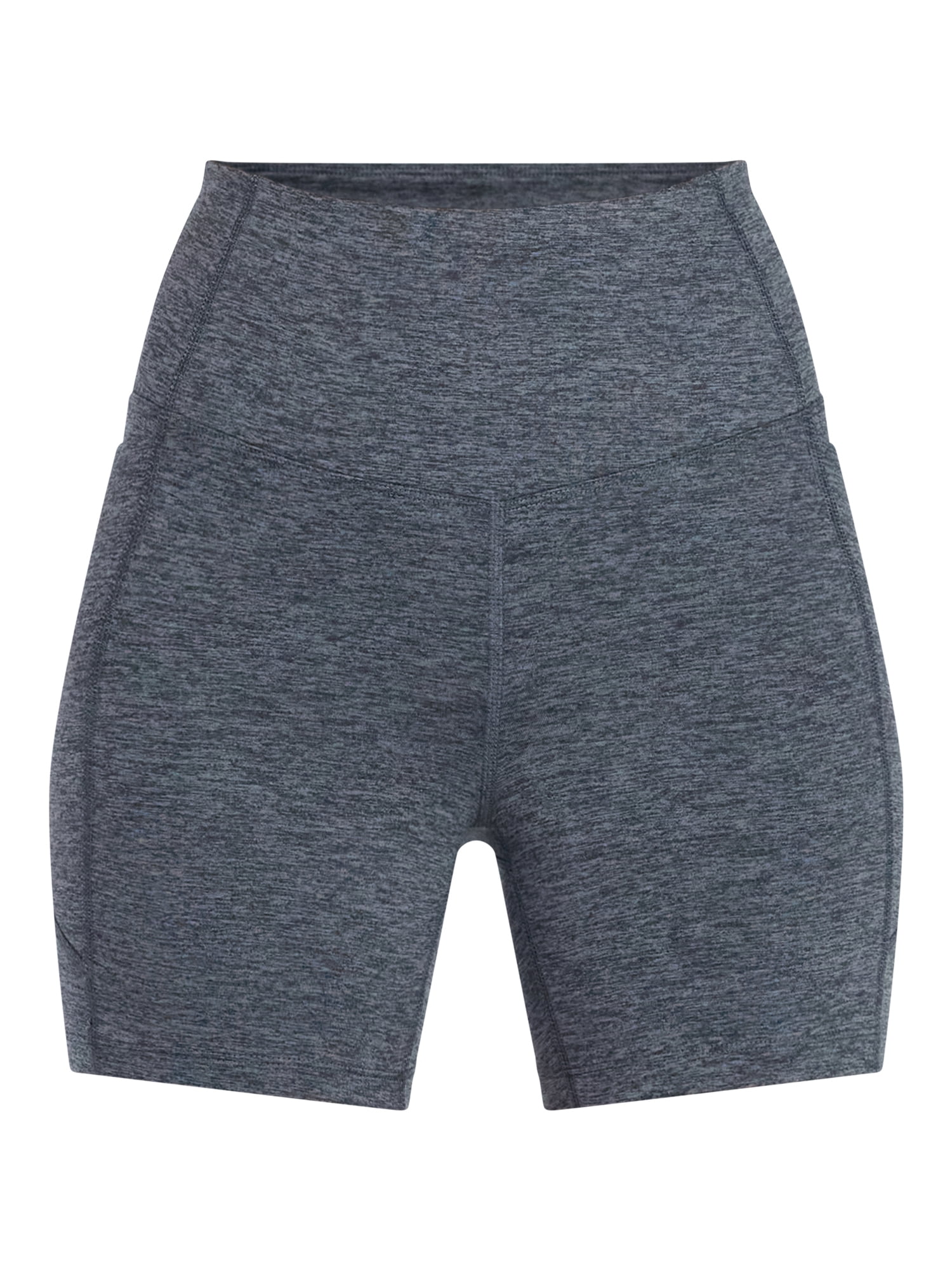 Athletic Works Women's High Rise Bike Shorts, 5" Inseam, Size XS-4X
