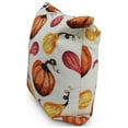 thumbnail image 2 of Simply Daisy, 18" x 18"Gourds Galore Cream Fall Print Outdoor Decorative Throw Pillow, 2 of 2