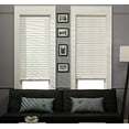 thumbnail image 1 of Premium White 2" Inch Faux Wood Blind 64" Inch Long - 24 3/4 "W X 64L (Actual Size 24 1/4" X 64), 1 of 1