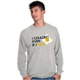 thumbnail image 4 of Matching Set Friends Couples Brunch Long Sleeve TShirt Men Women Brisco Brands L, 4 of 7