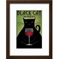 thumbnail image 2 of Black Cat Winery, Animals Framed Art Print Wall Art by Ryan Fowler, 2 of 6