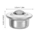 thumbnail image 2 of unbranded 8Ud Rodillos Con Cojinetes De Bolas De Acero Inoxidable Para Transportadores Industriales Con Base Plana, 2 of 8