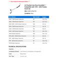 thumbnail image 2 of A/C Suction Line Hose Assembly 1 - Compatible with 1999 - 2005 Pontiac Grand Am - Autopart Premium, 2 of 2