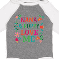 thumbnail image 4 of Inktastic Nana and Poppy Love Me Boys or Girls Long Sleeve Baby Bodysuit, 4 of 5