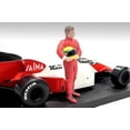 thumbnail image 4 of Racing Legends - The 80s Driver A, Red - American Diorama 76353 - 1/18 Scale Figurine, 4 of 7