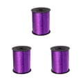 thumbnail image 2 of Youkk Plastic Ribbon Sparkling And multifunctional For Wedding And Party Decorations Sturdy Golden Curled Ribbon Purple ribbon 3Set, 2 of 6