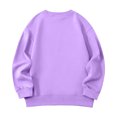 thumbnail image 5 of HAJWOH Teen Girls Boys Oversized Crewneck Sweatshirts Pullover Tops Toddler Kids Long Sleeve Sweatshirts, 5 of 6