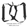 thumbnail image 3 of 1Pc Useful Saxophone Shoulders Strap Comfortable Saxophone Strap (Black), 3 of 8