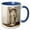 Blue/White, variant on 3drose, Fumee Dl Ambre Gris Tangiers by John Singer Sargent, 11oz Magic Transforming Mug