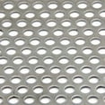 thumbnail image 4 of OnlineMetals 304 Stainless Steel Perforated Sheet, 12" Width, 12" Length, Staggered Round Openings, 0.1875" Center Spacing, 17 Gauge, 4 of 4