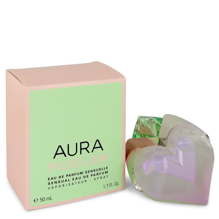 香水Mugler Aura Sensuelle 30mL Aura Mugler Eau De Parfum Spray 1 oz, Gardenia, Cinnamon