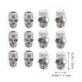 thumbnail image 4 of MasteelfCA 30Pcs Alloy Skull Spacer Beads Jewelry Making Antique DIY Making Pendants, 4 of 7
