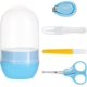 thumbnail image 1 of Kit portátil de cuidado de uñas KAIYANG de acero inoxidable para recién nacidos 4 piezas azul, 1 of 5