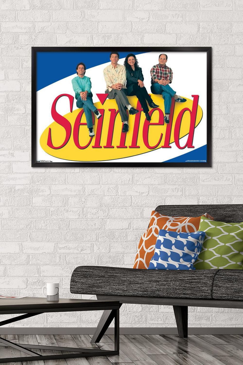 Seinfeld - Logo Wall Poster, 22.375" x 34"
