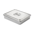 thumbnail image 2 of Luzkey Cake Pan with Cover Rectangular Stainless Steel Nonstick with Lid DIY Baking Pan 34cmx29cm, 2 of 8