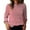 Red, variant on Ltctricy Women's Long Sleeve Tops Trendy Casual Crew Neck Striped Basic T Shirts Spring Summer Outfits