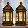 thumbnail image 4 of Ramadan Lantern Decoration Plastic LED Eid Mubarak Lamp Exquisite Battery Powered Ramadan Festival Table Light for Children Home Tabletop Decor, 4 of 10