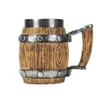 thumbnail image 2 of Jarra de cerveza de acero inoxidable para regalo de marido, jarra de cerveza de resina, taza de café, taza de té, regalo antiguo para hombre, taza de cerveza de barril., 2 of 8