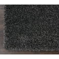thumbnail image 5 of Nourison Malibu Shag Solid Shag Dark Grey 3' x 5' Area Rug, (3' x 5'), 5 of 8