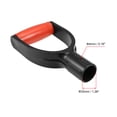 thumbnail image 2 of Mango de empuñadura Shovel D, PVC de 32 mm de diámetro interno para herramienta de rastrillado, agarre rojo, 2 of 2