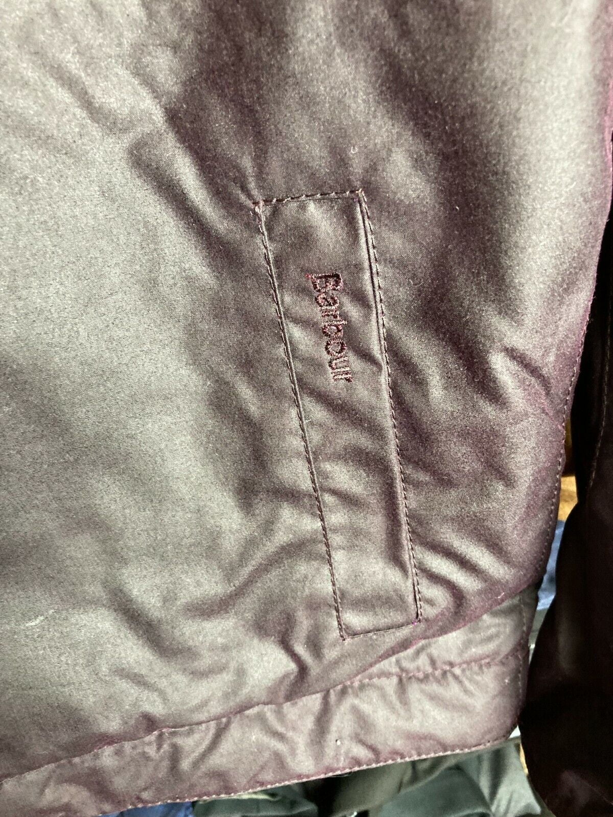 Barbour barnby hotsell wax jacket merlot