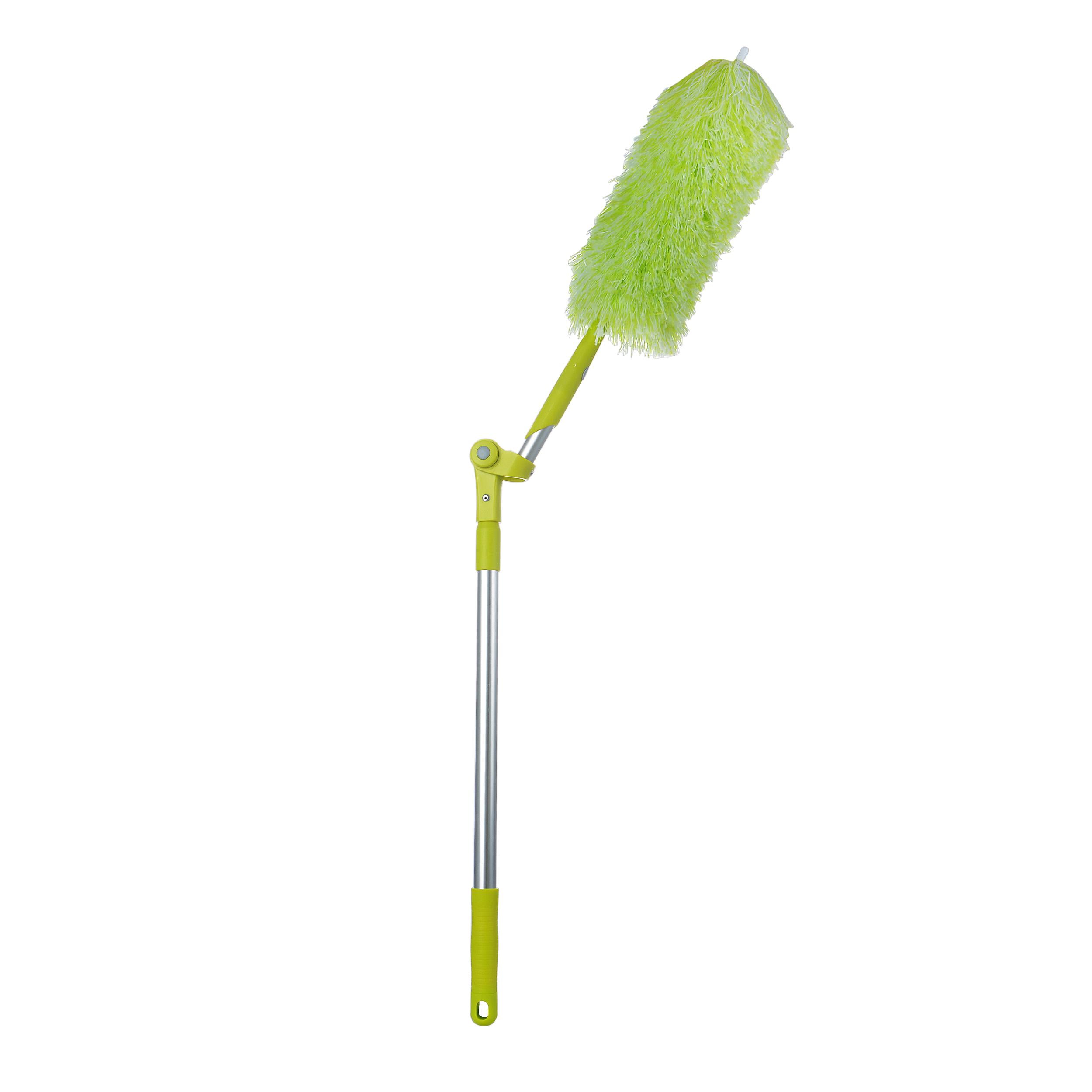 Flexible Microfiber Duster with Extension Pole For Household Electrostatic Dust Cleaning Tools