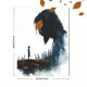 thumbnail image 3 of Qisvanset 12x16 Inch David and Goliath Bible Canvas Wall Art, Minimalist Watercolor Scripture Faith Home Gift, 3 of 8