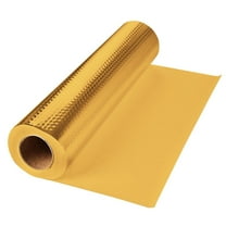 Gold Contact Paper 15.6x196 Inch - Peel and Stick Wallpaper for Kitchen Backsplash with Waterproof Oil Proof Self Adhesive Aluminum Foil