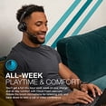thumbnail image 3 of JLab Go Work Auriculares inalámbricos con micrófono, más de 45 horas de reproducción para PC, auriculares Bluetooth y conexión multipunto a computadora portátil y móvil, auriculares con cable o inalám, 3 of 5