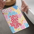 thumbnail image 2 of Vibrant Mixed Pioneer Flower Pattern Bathroom Rugs Mat,Non Slip Microfiber Bathroom Rug,Rubber Backing,Soft Bathroom Mats for Bathroom Floor,Tub and Shower,20x32in(50x80cm), 2 of 5