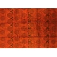 thumbnail image 1 of Ahgly Company Machine Washable Indoor Rectangle Oriental Yellow Industrial Area Rugs, 2' x 3', 1 of 4