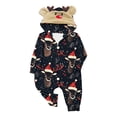 thumbnail image 2 of Awdenio Christmas Pajamas for Family Matching Cute Long Sleeve Couples Soft Sleepwear One Piece Funny Christmas Pjs Onesie Jumpsuit Valentine's Day Christmas, 2 of 5