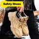 thumbnail image 2 of Zapatos de seguridad antideslizantes y antigolpes de corte bajo, botas ligeras para hombres, zapatos de Kevlar para hombres Hugtrwg Para estrenar, 2 of 9