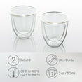 thumbnail image 6 of Double-Wall Insulated Espresso Glasses (Set of 2) | Brod & Taylor, 6 of 7