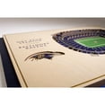 thumbnail image 4 of Baltimore Ravens 17'' x 13'' 5-Layer StadiumViews 3D Wall Art, 4 of 5
