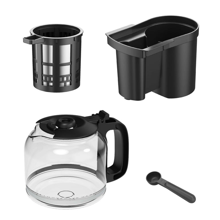 Gourmia 5 Cup Programmable Drip Coffee Maker With Brew Later Black : Target