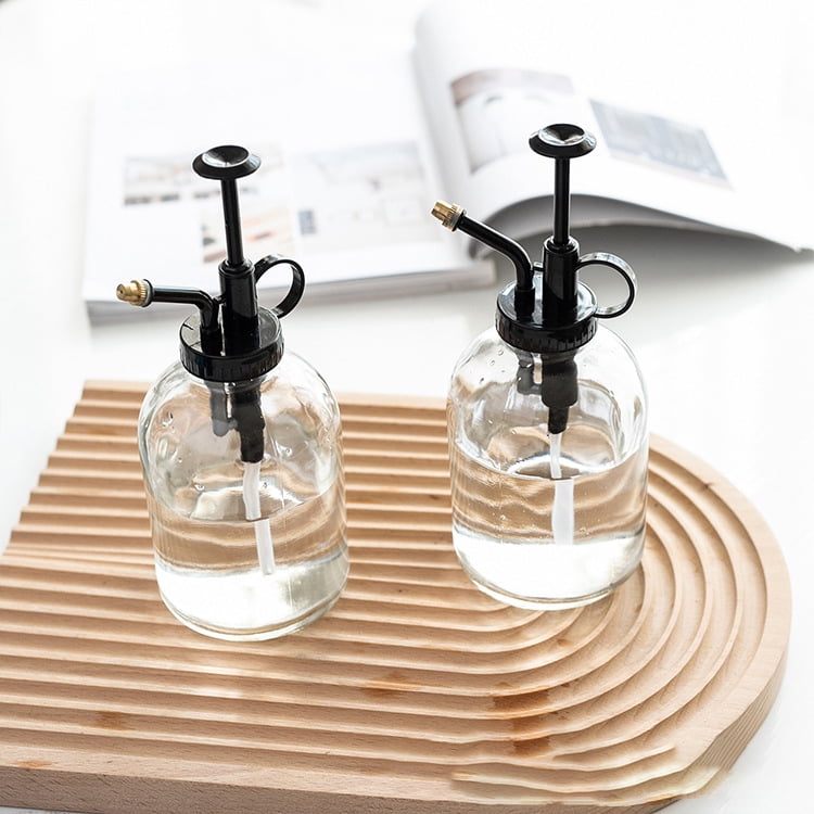 Small Watering Cans for House Plant Garden Flower, Spout Water Can for Outdoor Watering Plants 350ML (Silver)