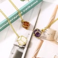 thumbnail image 6 of Monebena 3Pcs Handmade Crystal Necklace Holder Adjustable Empty Crystal Stone Holder Necklace Crystal Pendant Necklace Chain for Jewelry DIY, 6 of 12