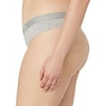 thumbnail image 4 of Calvin Klein Underwear Statement 1981 Thong Grey Heather Medium (Women's 8-10), 4 of 4