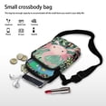 thumbnail image 7 of HELLHERO Salamander Adjustable Shoulder Strap Crossbody Bag, Double-layer, Daily Commute or Casual Outings Polyester 4.33"x1.97"x7.09", 7 of 7